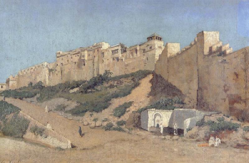 Alphonse Asselbergs The Casbah of Algiers Spain oil painting art
